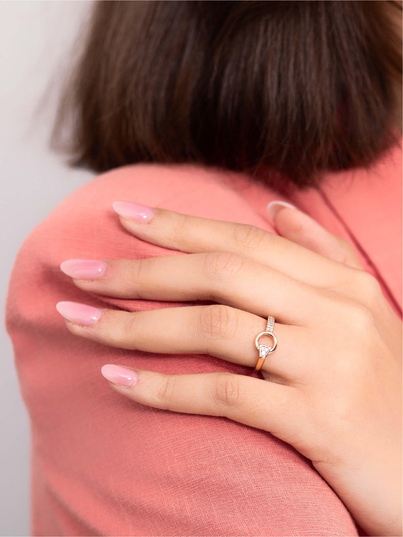 Bague Anneau Femme Dorée