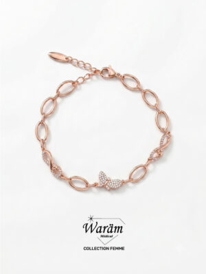 Bracelet Papillon en zircon