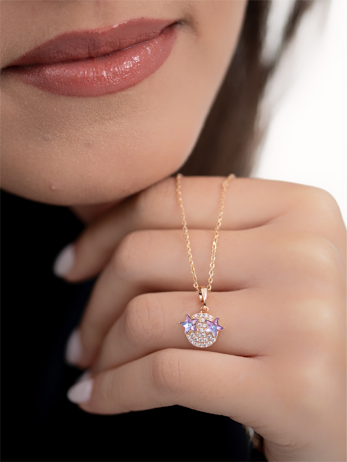 Collier Émoji Étoilé