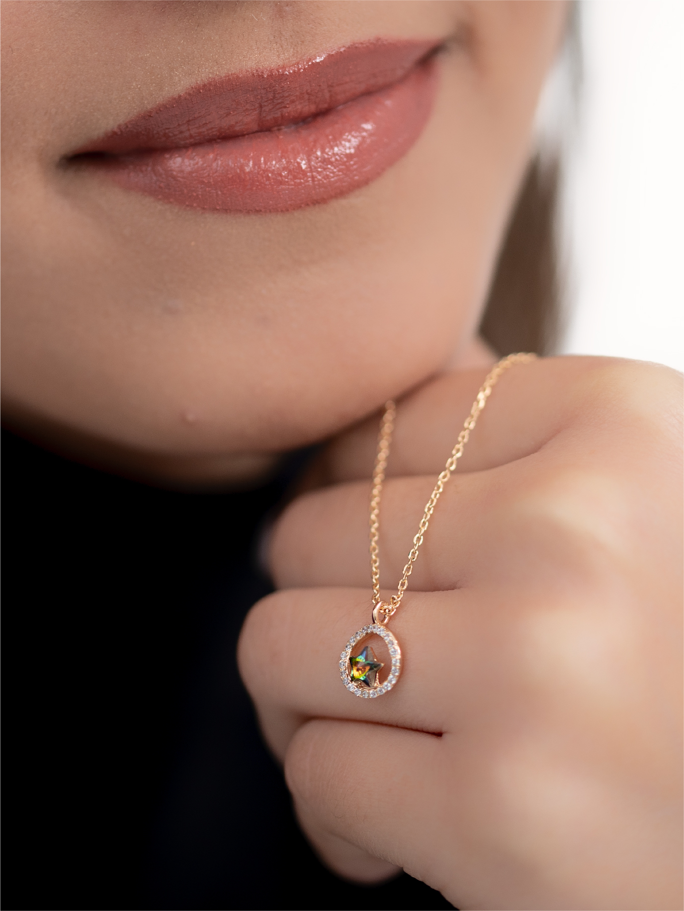 Collier Étoile Multicolore