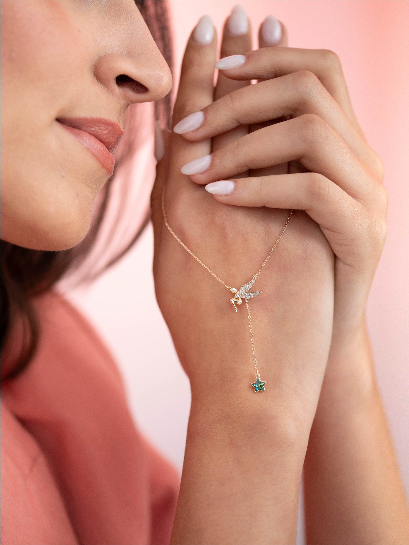 Collier Fée Magique & Étoile Enchantée