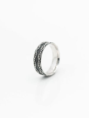 Bague Alliance Homme en Argent 925