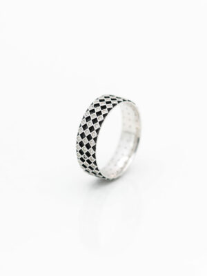 Bague Alliance Homme en Argent 925