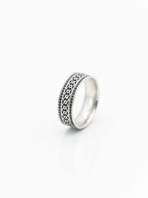 Bague Alliance Homme en Argent 925