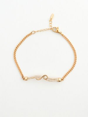 Bracelet Doré Infini - Hypoallergénique