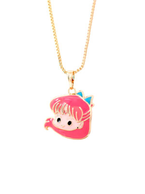 Collier Pendentif Fille Doré – Bijou Enfant Hypoallergénique