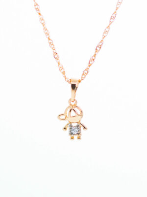 Collier Enfant Doré – Bijou Enfant Hypoallergénique