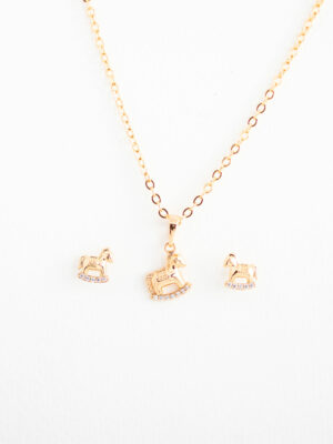 Parure Cheval - Bijou Enfant Hypoallergénique