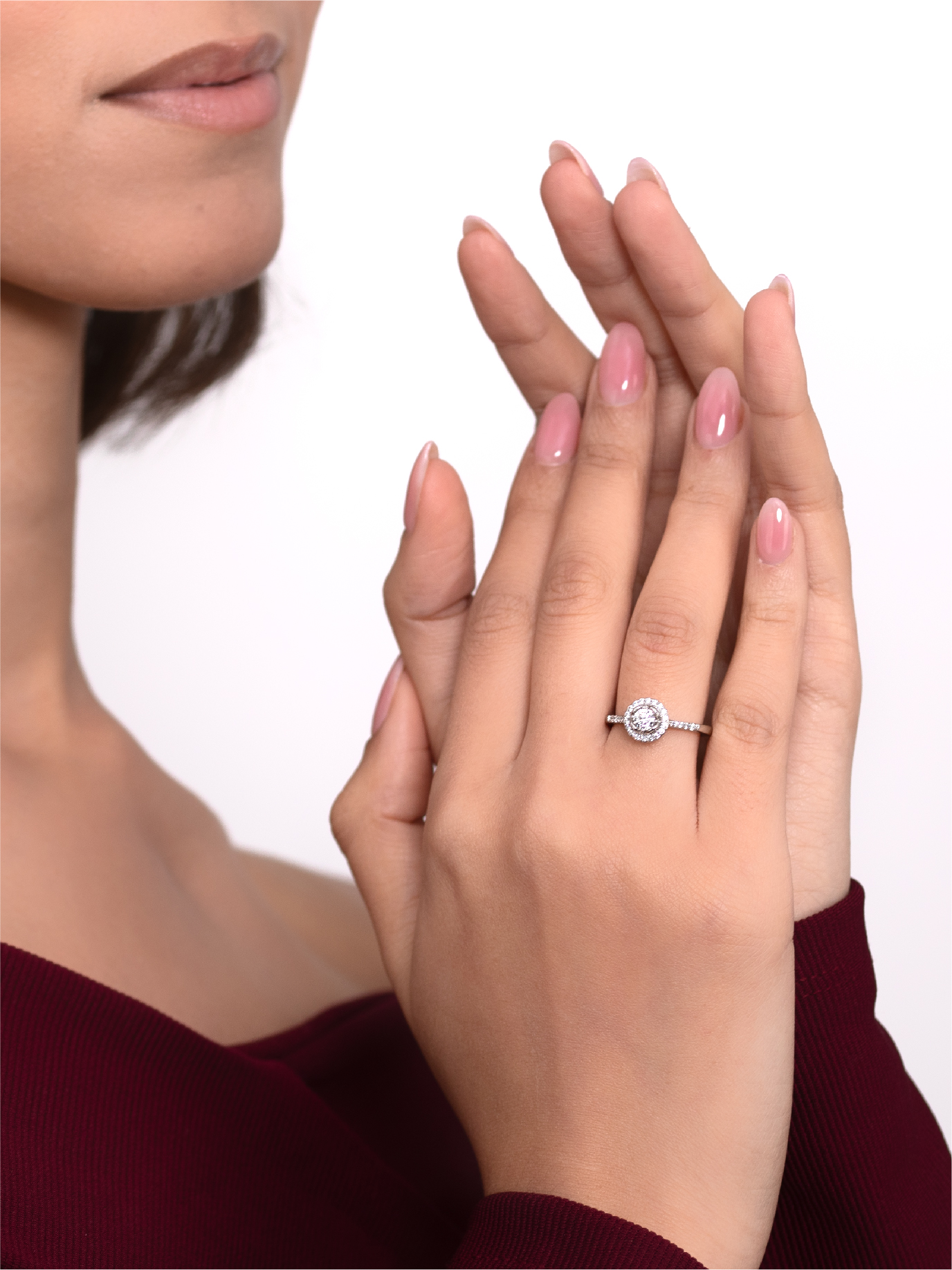 Bague de Fiançailles Argent