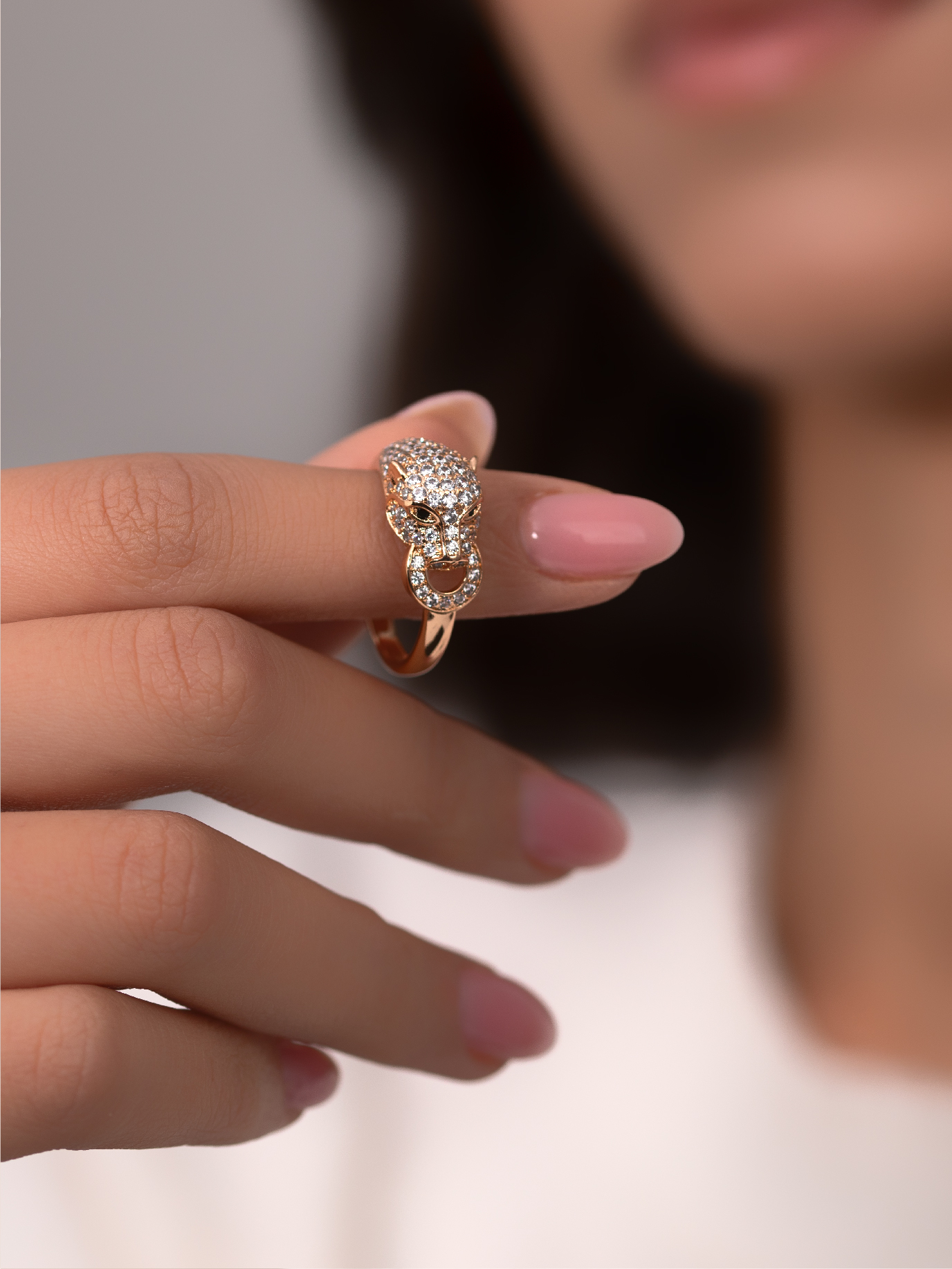 Bague Panthère Dorée