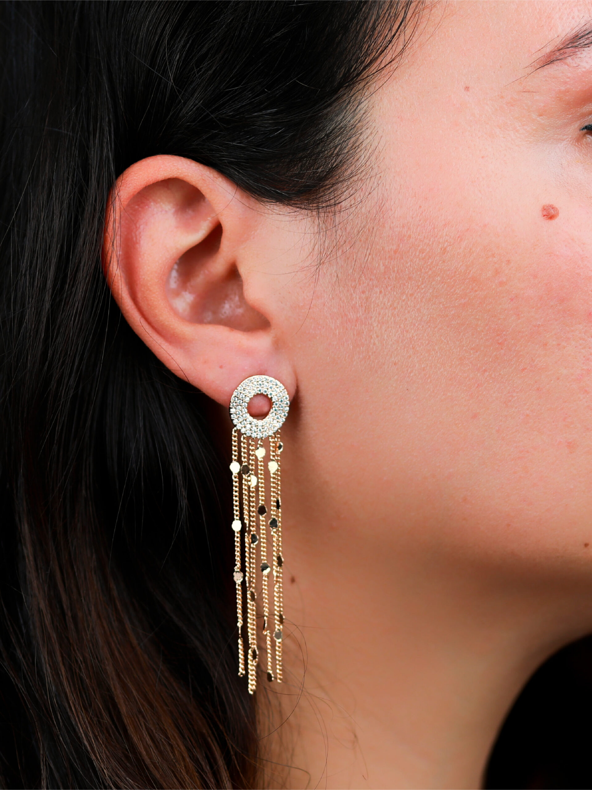 Boucles d’Oreilles Chic Dorées – Hypoallergéniques