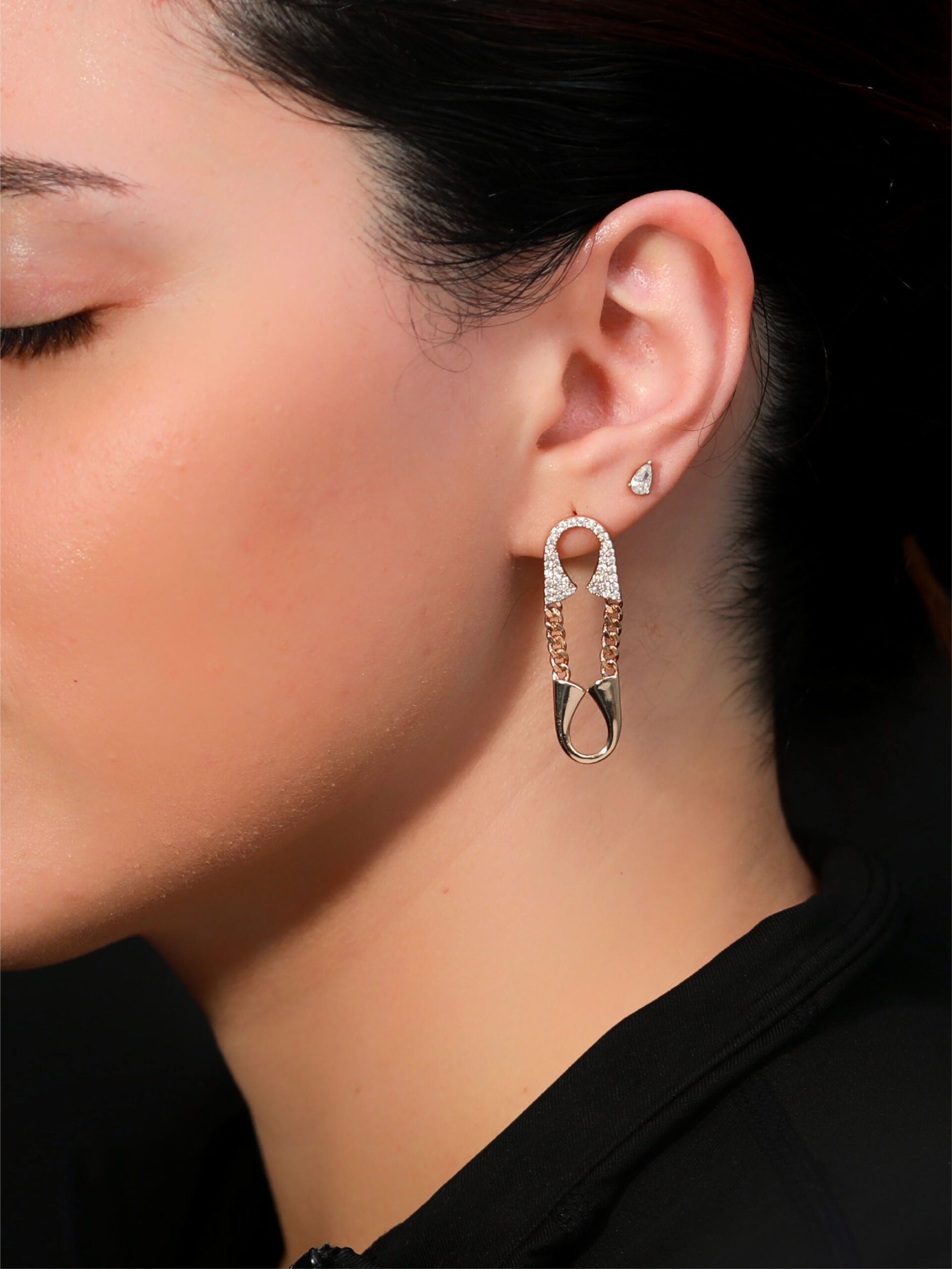 Boucles d’Oreilles Chic Dorées – Hypoallergéniques