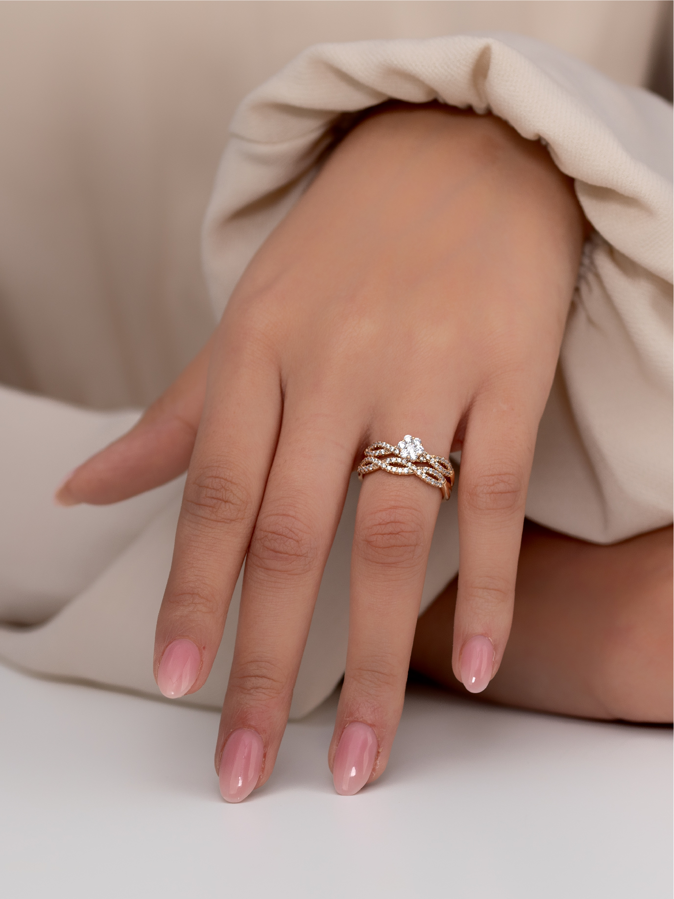 Bague de Mariage Dorée