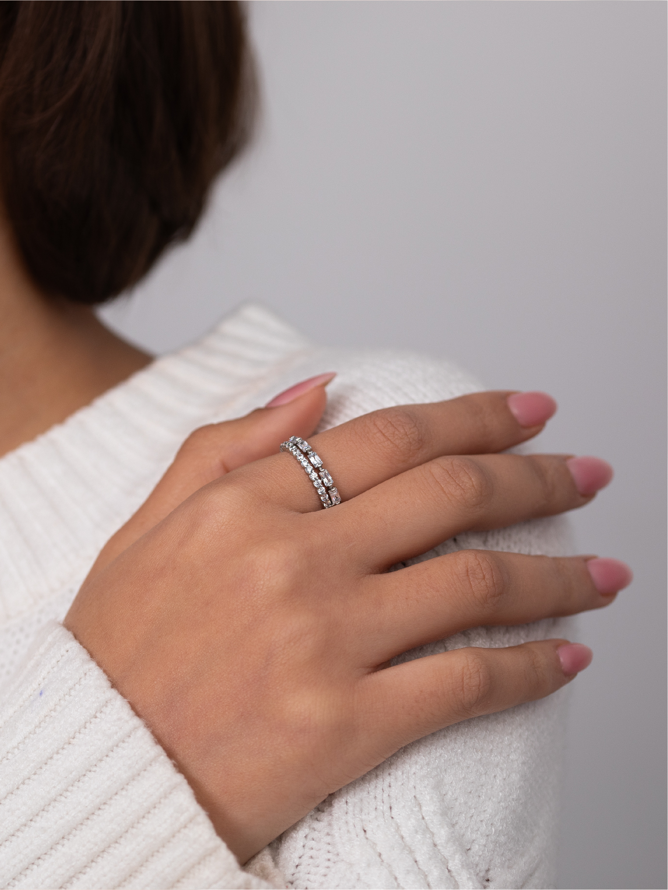 Bague Élégance Double Rang