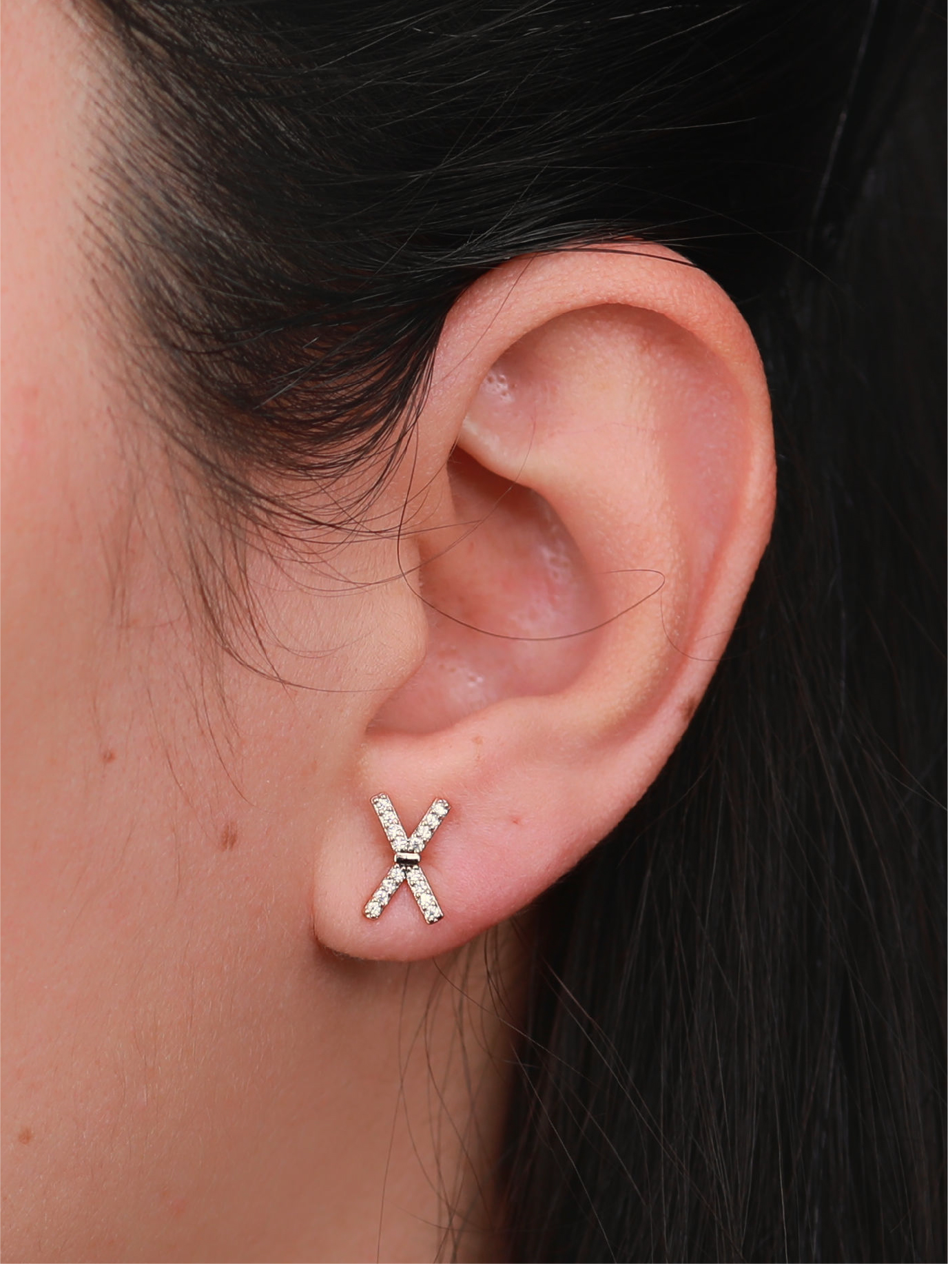 Boucles d’oreilles à vis femme