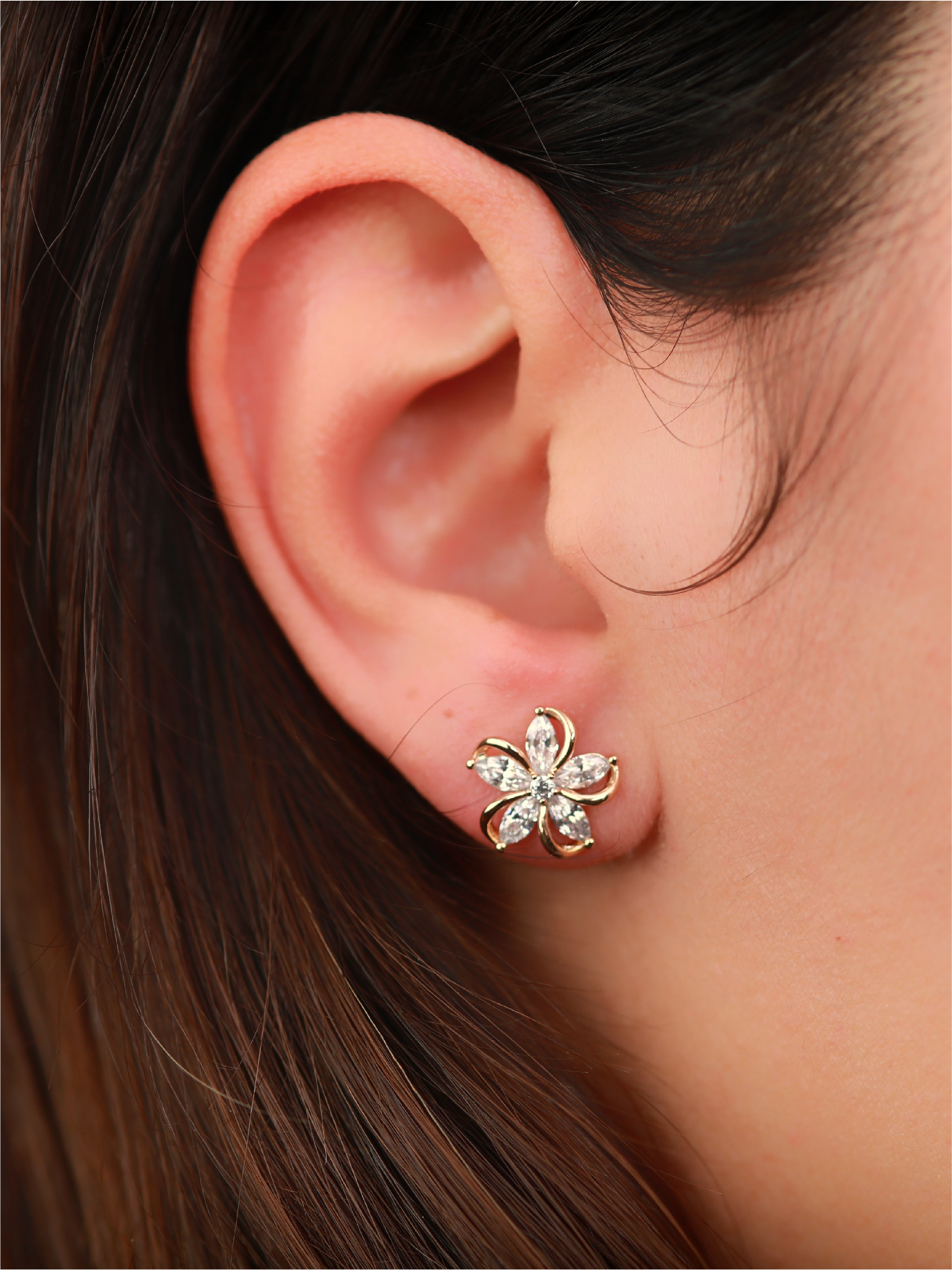 Boucles d’oreilles à vis femme