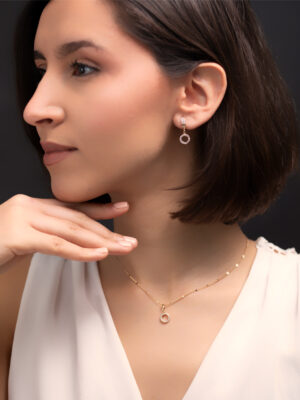 Parure Collier & Boucles d'Oreilles