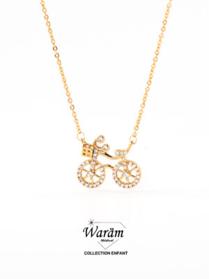 Collier Vélo – Bijou Enfant Élégant