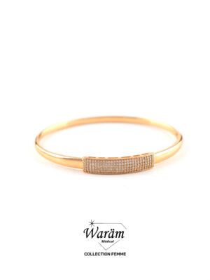 Bracelet Doré Pavé Zircon