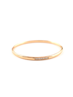 Bracelet Jonc Fin Doré