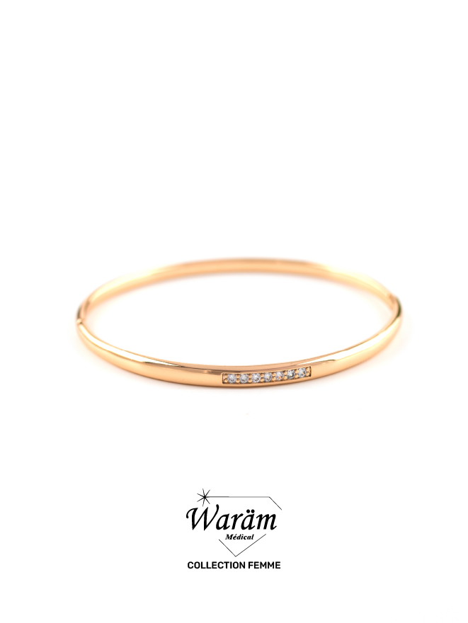 bracelet-jonc-fin-dore-waram-medical Bracelet Jonc Fin Doré