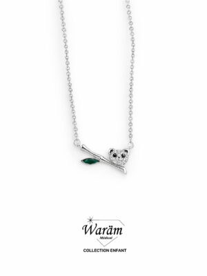Collier Oiseau Argenté – Bijou Enfant Délicat