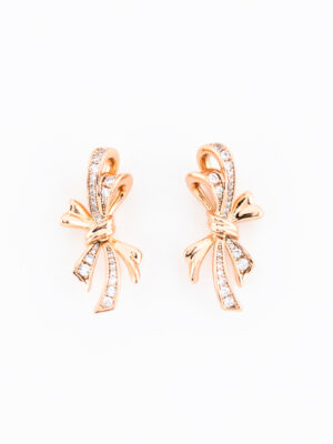 Boucles d'Oreilles Nœud Papillon
