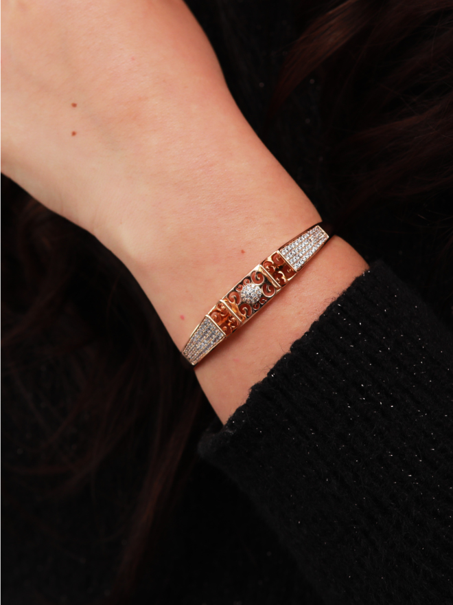 Bracelet Design Moderne zircon