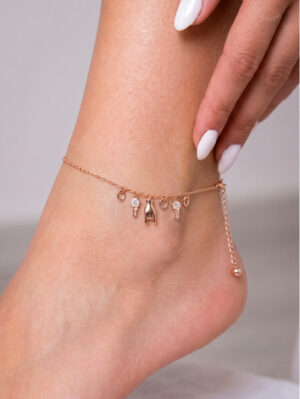 Bracelet de Cheville Femme Hypoallergénique