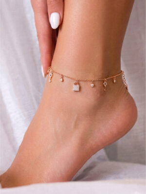 Bracelet de Cheville Femme Hypoallergénique