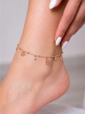 Bracelet de Cheville Femme Hypoallergénique