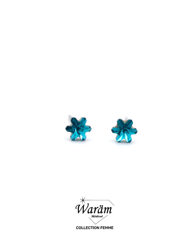 Boucles-d’oreilles-a-vis-femme-bleu Boucles d’oreilles à vis femme Bleu