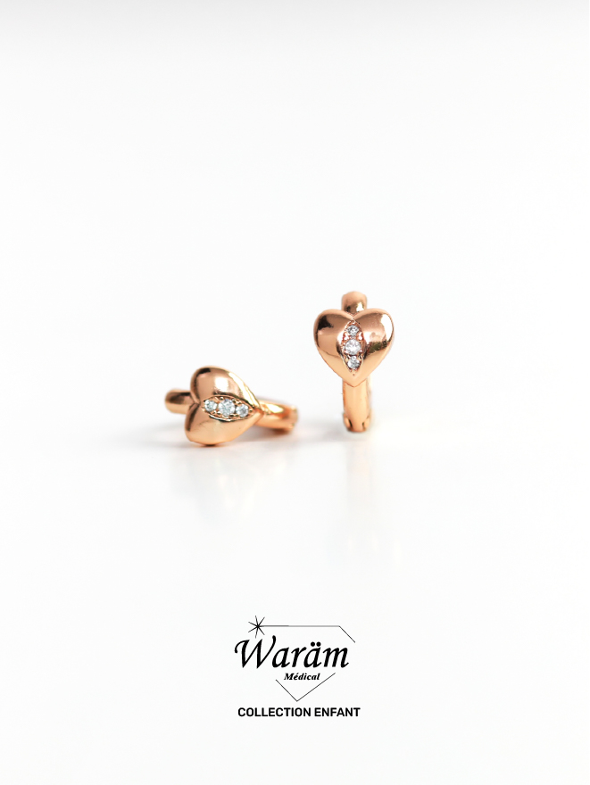 boucles-d-oreilles-enfant-coeur-brillant-zircon Boucles d'oreilles enfant coeur brillant